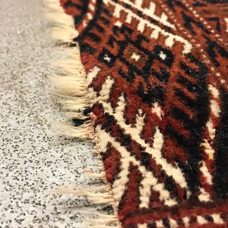 Oriental Rug Fringe Repair